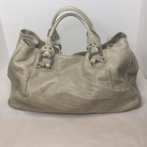 Falorni Italia Le Borse Falorni Cream Rippled